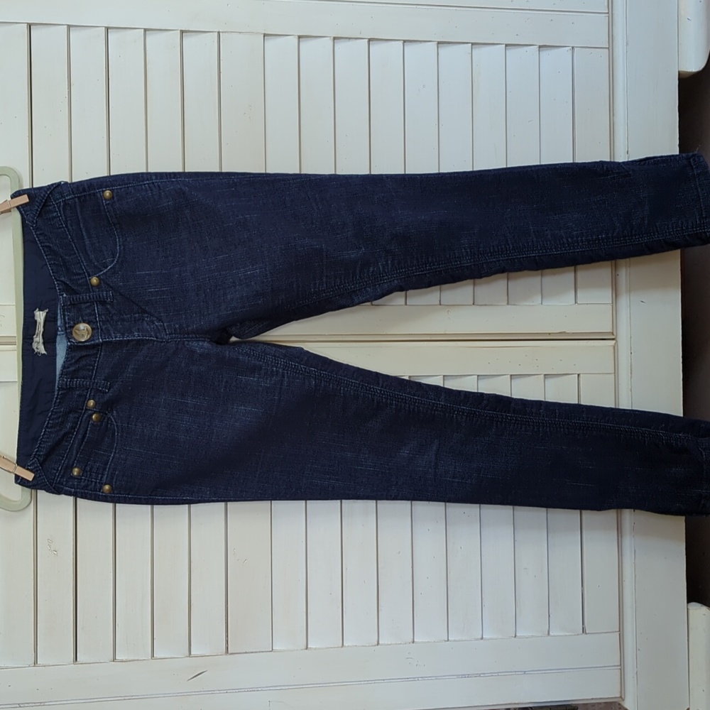 Free People skinny cords Blue size 28